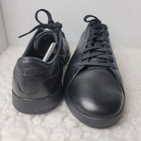 Cole Haan GrandPro Shoes Sneakers Mens Size 13 Black Leather Casual Lace Up - Picture 7 of 10